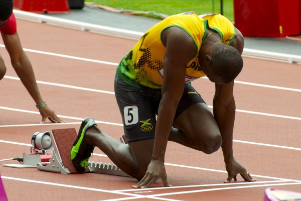 Usain Bolt y el record de los 200 metros lisos en Berlín